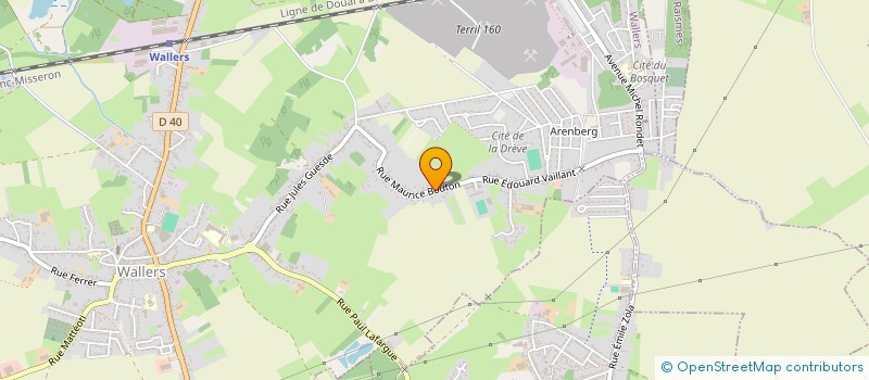 localisation de l'entreprise MONSIEUR AURELIEN ZUCCHERO  WALLERS