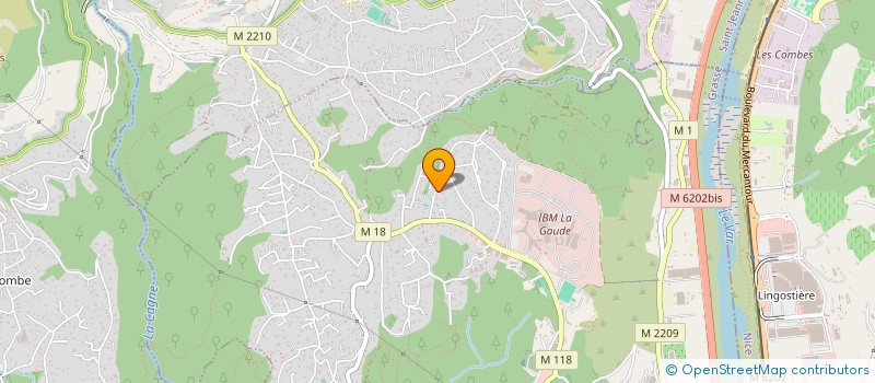 localisation de l'entreprise MONSIEUR AURELIO CESA  LA GAUDE