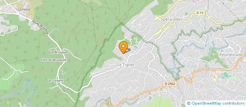 localisation de l'entreprise MONSIEUR AURELIO DI ZAZZO à LE TIGNET