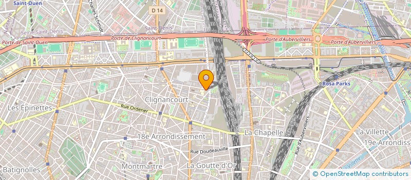 localisation de l'entreprise MONSIEUR AURELIO GONCALVES RUIVO  PARIS