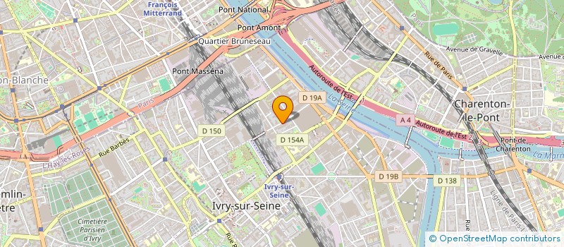 localisation de l'entreprise MONSIEUR AURELIO MARTINS à IVRY-SUR-SEINE