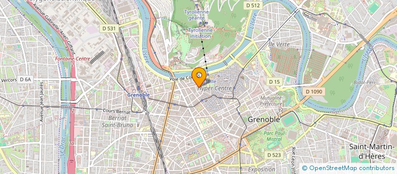 localisation de l'entreprise MONSIEUR AURELIO RODRIGUEZ MARTINEZ à GRENOBLE