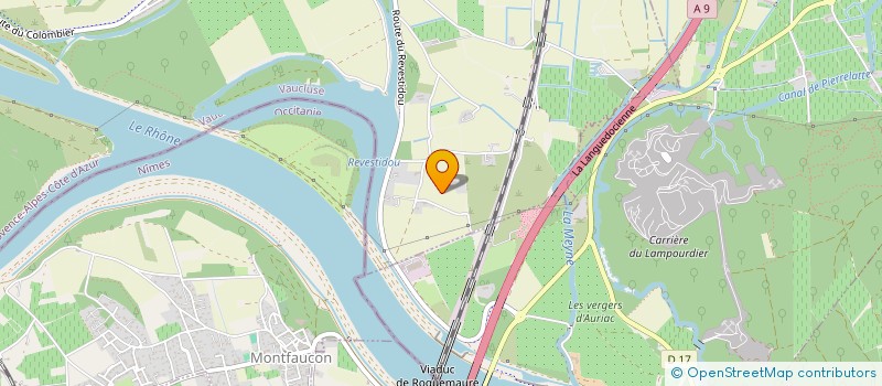 localisation de l'entreprise MONSIEUR AURELIO TESTA  PONT-SAINT-ESPRIT