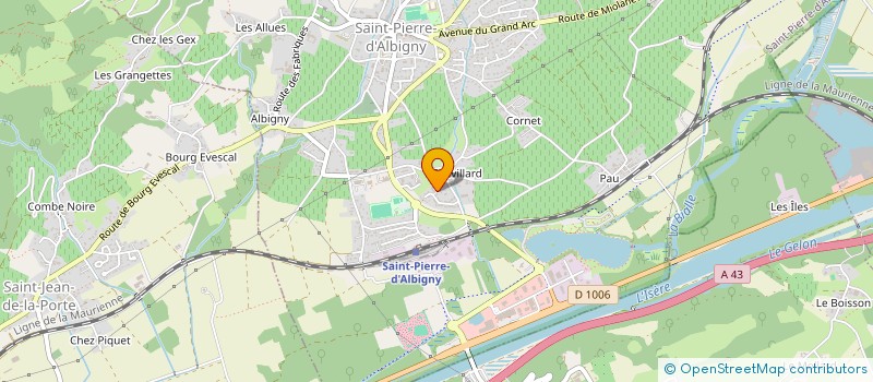 localisation de l'entreprise MONSIEUR AURIAN ARRIGONI  SAINT-JEAN-DE-LA-PORTE