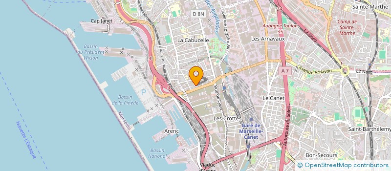 localisation de l'entreprise MONSIEUR AURICA COVACI à MARSEILLE
