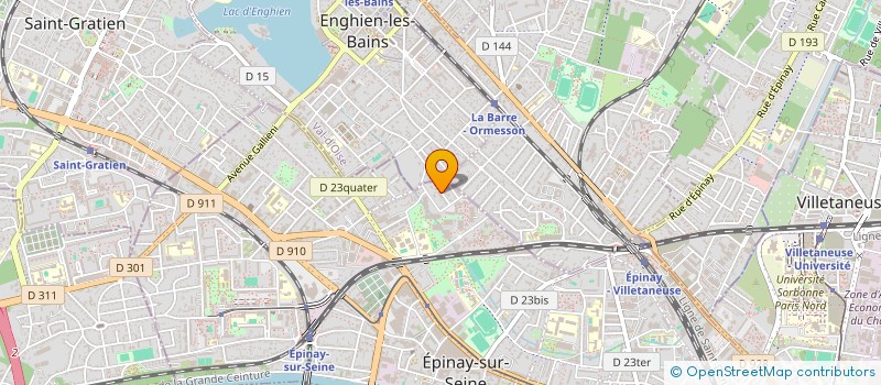 localisation de l'entreprise MONSIEUR AURIMAS CHESSELL à EPINAY-SUR-SEINE