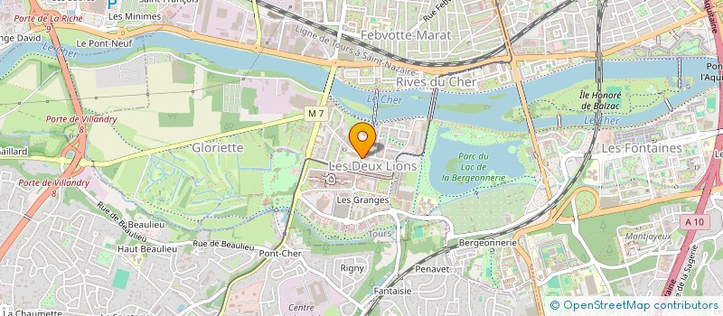 localisation de l'entreprise MONSIEUR AURLIEN DEBEDE à TOURS