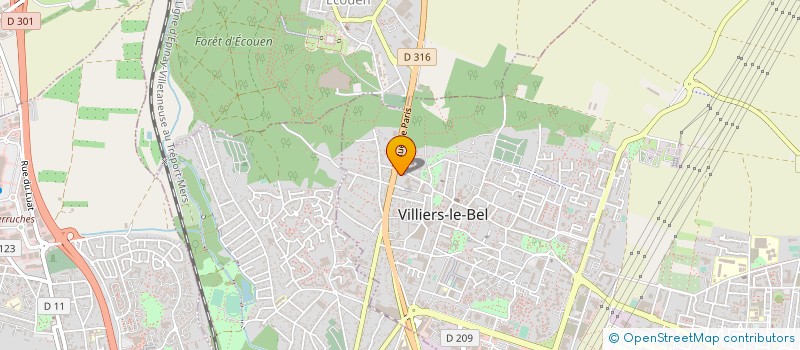 localisation de l'entreprise MONSIEUR AURUL MR BULBOACA  VILLIERS-LE-BEL