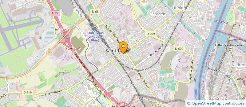 localisation de l'entreprise MONSIEUR AUSONE ISLER  SAINT-LOUIS