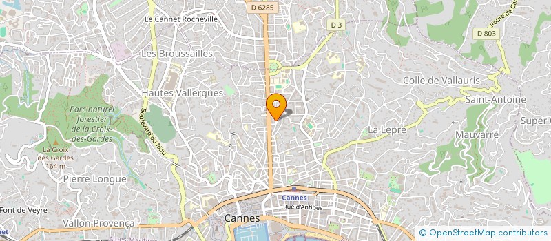 localisation de l'entreprise MONSIEUR AUSSAYD MANDO à CANNES