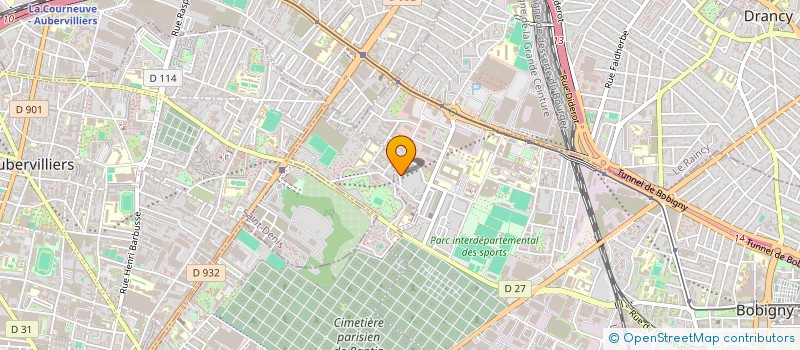 localisation de l'entreprise MONSIEUR AUSTIN OKANIGBUAN  BOBIGNY