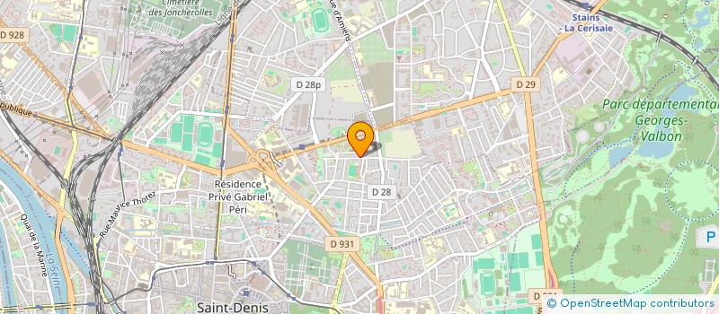 localisation de l'entreprise MONSIEUR AUTHUR NENACHEV à SAINT-DENIS
