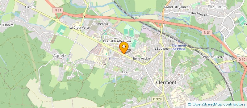 localisation de l'entreprise MONSIEUR AVEDIK MURADIAN  SAINT-PRIEST