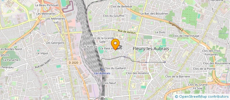 localisation de l'entreprise MONSIEUR AVELAN NTSIETE  FLEURY-LES-AUBRAIS
