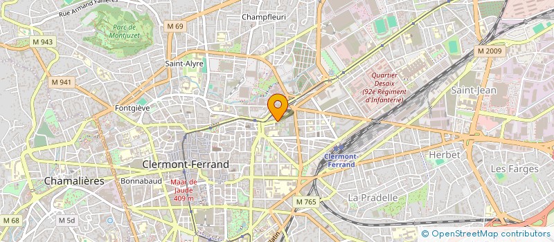 localisation de l'entreprise MONSIEUR AVELINO AZEVEDO à CLERMONT-FERRAND