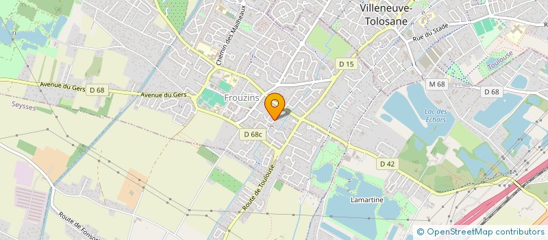 localisation de l'entreprise MONSIEUR AVELINO MARQUEZ  FROUZINS