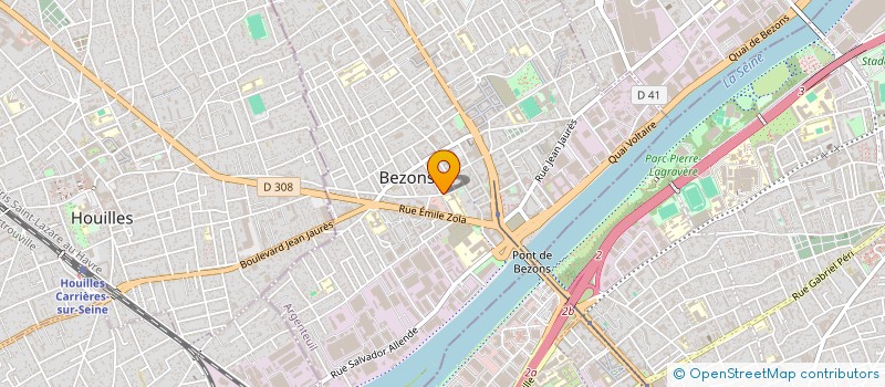 localisation de l'entreprise MONSIEUR AVELINO MONTEIRO DA VEIGA à BEZONS