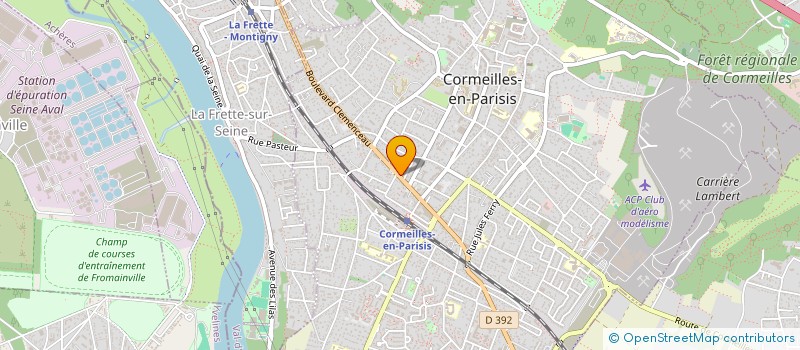 localisation de l'entreprise MONSIEUR AVELINO RIBEIRO ANTUNES à CORMEILLES-EN-PARISIS