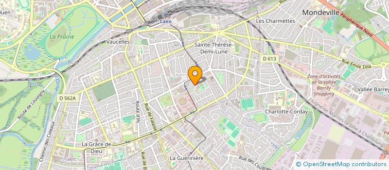localisation de l'entreprise MONSIEUR AVENIR ONUZI  CAEN