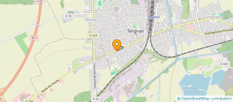 localisation de l'entreprise MONSIEUR AVENTINO CUGIA à TERGNIER