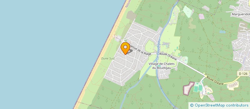 localisation de l'entreprise MONSIEUR AVERII GUILLAUME RIMEAU  LABENNE