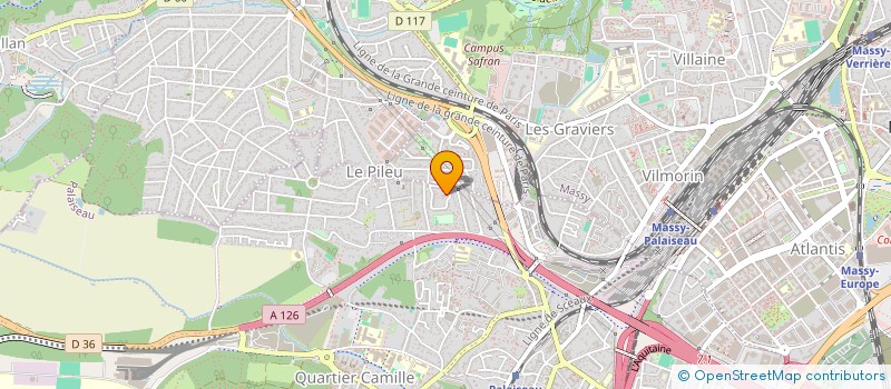 localisation de l'entreprise MONSIEUR AVETIK BADALYAN à PALAISEAU