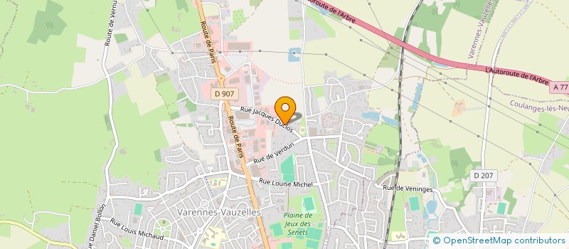 localisation de l'entreprise MONSIEUR AVETIK KHACHATRYAN  VARENNES-VAUZELLES