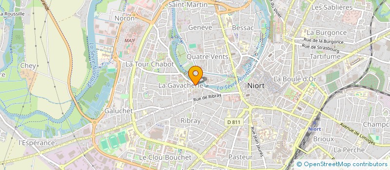 localisation de l'entreprise MONSIEUR AVETIS DEMIRCHYAN  NIORT