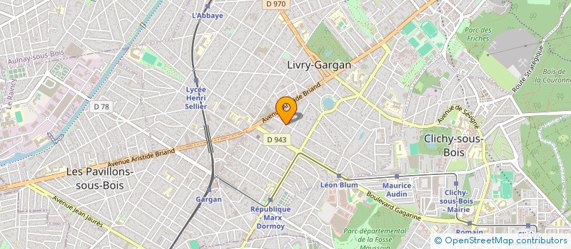 localisation de l'entreprise MONSIEUR AVI DAHAN à LIVRY-GARGAN