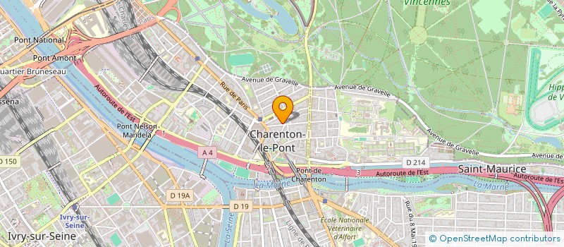 localisation de l'entreprise MONSIEUR AVI MARCIANO  CHARENTON-LE-PONT