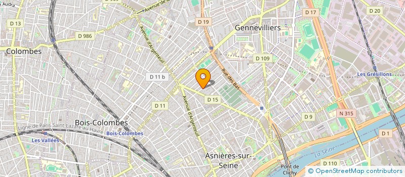 localisation de l'entreprise MONSIEUR AVI-YEHONNATAN COHEN à ASNIERES-SUR-SEINE