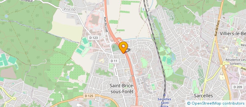 localisation de l'entreprise MONSIEUR AVIEL ATTAL  SAINT-BRICE-SOUS-FORET