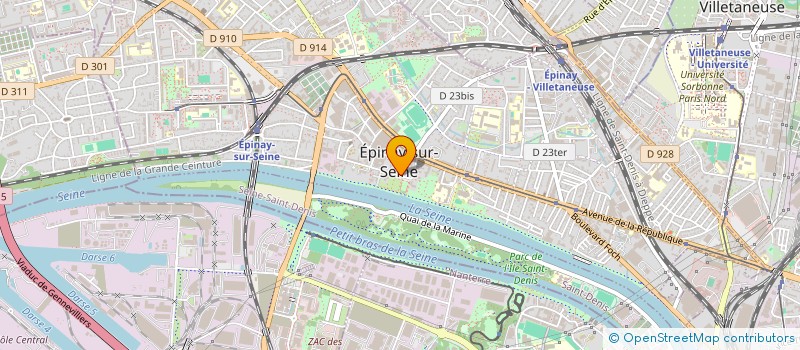 localisation de l'entreprise MONSIEUR AVIEL TAPIERO à EPINAY-SUR-SEINE