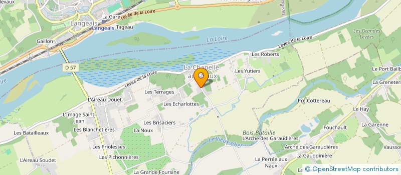 localisation de l'entreprise MONSIEUR AVIF SALLAI  LA CHAPELLE-AUX-NAUX