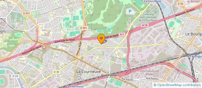 localisation de l'entreprise MONSIEUR AVIJIT SEN à LA COURNEUVE