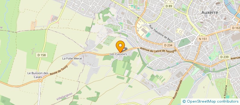 localisation de l'entreprise MONSIEUR AVINASH KUMAR à AUXERRE