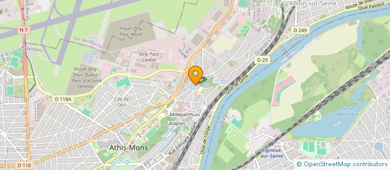localisation de l'entreprise MONSIEUR AVINE BACKORY à ATHIS-MONS