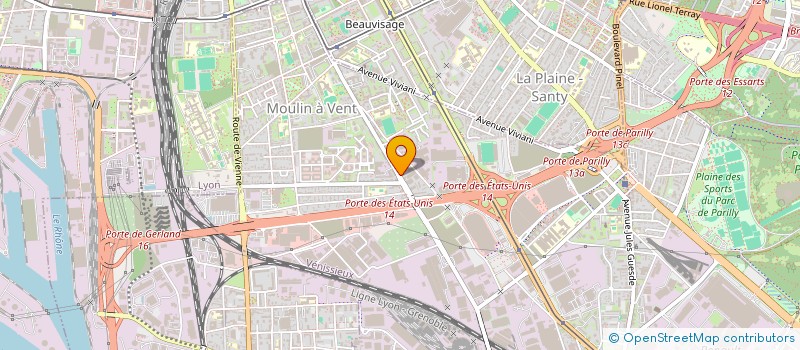 localisation de l'entreprise MONSIEUR AVINITO TALAJ  VENISSIEUX