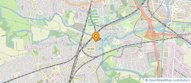 localisation de l'entreprise MONSIEUR AVNI GULER  STRASBOURG