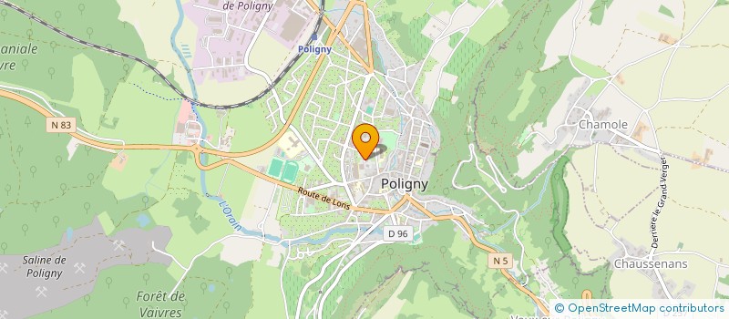 localisation de l'entreprise MONSIEUR AVNI KARACAY à POLIGNY