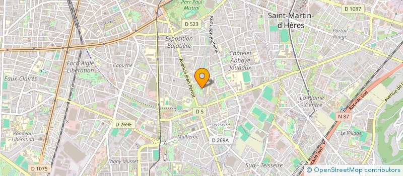 localisation de l'entreprise MONSIEUR AVNI REDENICA à GRENOBLE