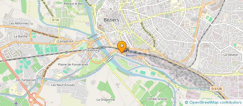 localisation de l'entreprise MONSIEUR AVNI SAHITI  BEZIERS