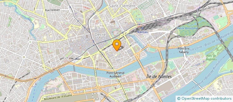 localisation de l'entreprise MONSIEUR AVRAHAM LEVI à NANTES