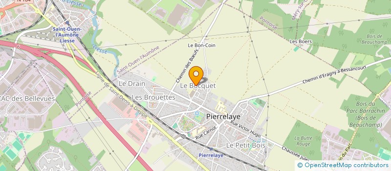 localisation de l'entreprise MONSIEUR AVRAM BARSAN à PIERRELAYE