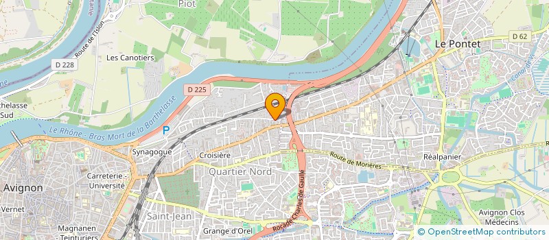 localisation de l'entreprise MONSIEUR AVRAM SAVIUC  AVIGNON