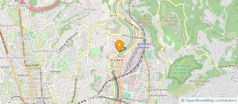 localisation de l'entreprise MONSIEUR AVRAMIOS KOSKINAS à NICE