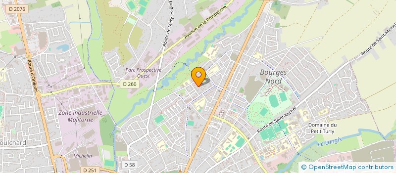 localisation de l'entreprise MONSIEUR AVRANG NASARI  BOURGES