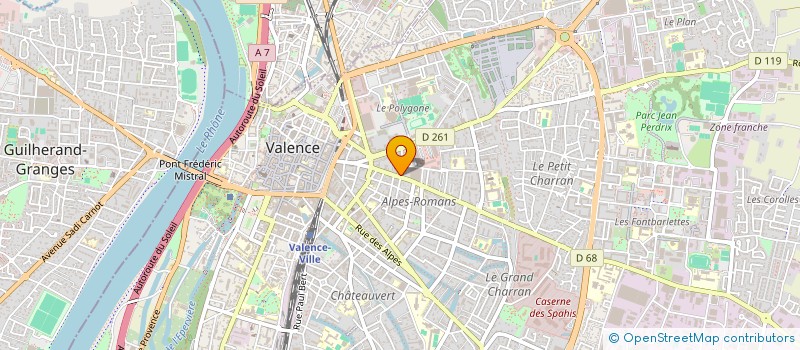 localisation de l'entreprise MONSIEUR AVTANDIL SUBELIANI à VALENCE