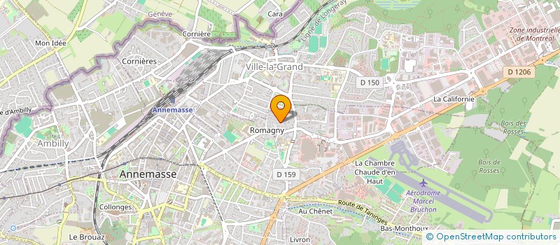 localisation de l'entreprise MONSIEUR AVY LANCRY à ANNEMASSE