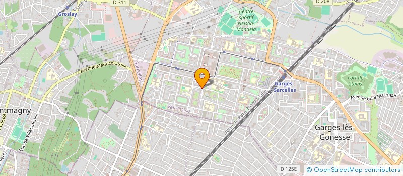 localisation de l'entreprise MONSIEUR AVY SOUSSAN  SARCELLES